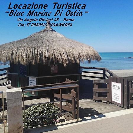Готель Blue Marine Di Ostia Екстер'єр фото