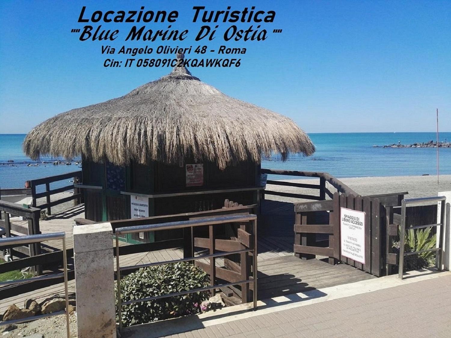 Готель Blue Marine Di Ostia Екстер'єр фото
